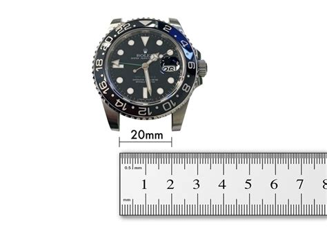 rolex 1603 lug width|rolex watch measurements.